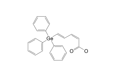 (2Z,4E)-5-Triphenylgermylpent-2,4-dienoic acid