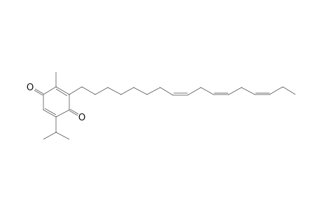 (8'Z,11'Z,14'Z)-6-(Heptadeca-8',11',14'-trienyl)thymoquinone