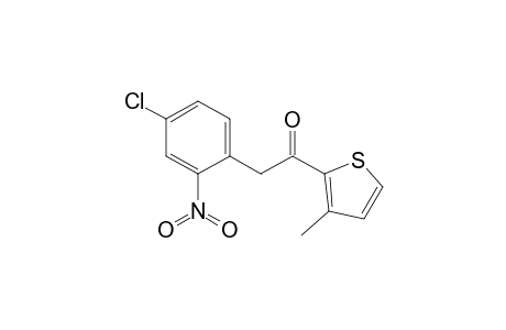 2-(4-Chloranyl-2-nitro-phenyl)-1-(3-methylthiophen-2-yl)ethanone