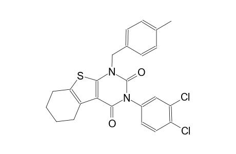 3-(3,4-dichlorophenyl)-1-(4-methylbenzyl)-5,6,7,8-tetrahydro[1]benzothieno[2,3-d]pyrimidine-2,4(1H,3H)-dione