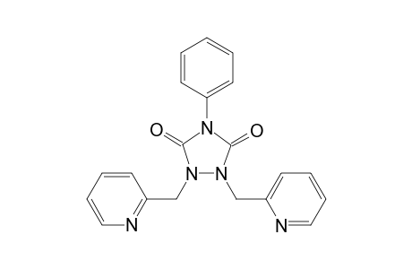 4-Phenyl-1,2-bis(2-pyridinylmethyl)-1,2,4-triazolidine-3,5-dione