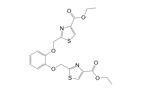 1,2-BIS-[2'-(4'-CARBETHOXY)-THIAZOLYL]-METHYLOXYBENZENE