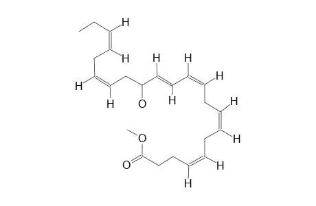 (+)-(12R*,4Z,7Z,10Z,12E,16Z,19Z)-METHYL-14-HYDROXY-4,7,10,12,16,19-DOCOSAHEXAENOATE