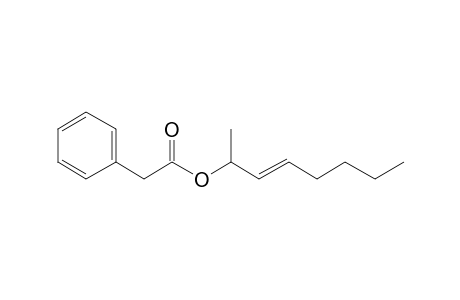 Phenylacetic acid, oct-3-en-2-yl ester