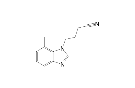 4-(7-Methyl-1-benzimidazolyl)butanenitrile