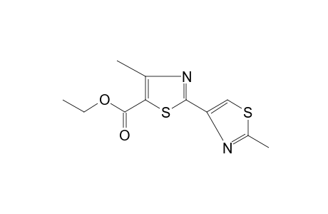4-methyl-2-(2-methyl-4-thiazolyl)-5-thiazolecarboxylic acid, ethyl ester