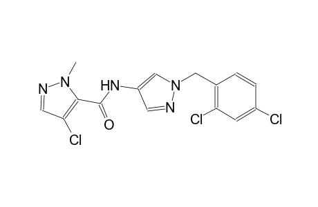 4-chloro-N-[1-(2,4-dichlorobenzyl)-1H-pyrazol-4-yl]-1-methyl-1H-pyrazole-5-carboxamide