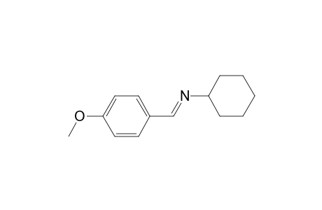 N-4-METHOXY-BENZYLIDENE-CYCLOHEXYLAMINE