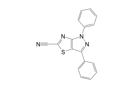 1,3-Diphenyl-1H-pyrazolo[3,4-d]thiazole-5-carbonitrile