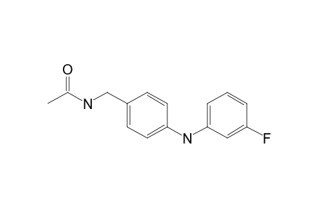 N-[4'-(3"-Fluorophenylamino)benzyl]-acetamide