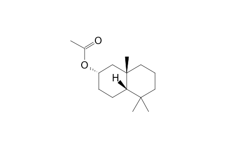 5,5,9beta-Trimethyl-cis-2alpha-decalyl acetate