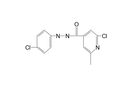 2-chloro-6-methylisonicotinic acid, 2-(p-chlorophenyl)hydrazide