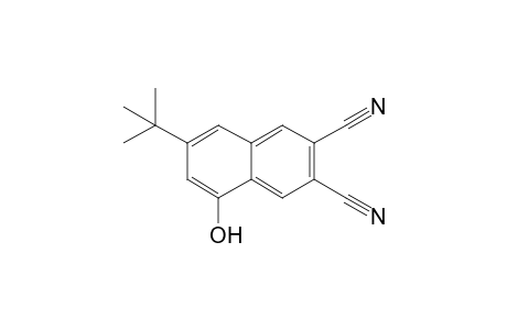 7-tert-Butyl-5-hydroxy-naphthalene-2,3-dicarbonitrile