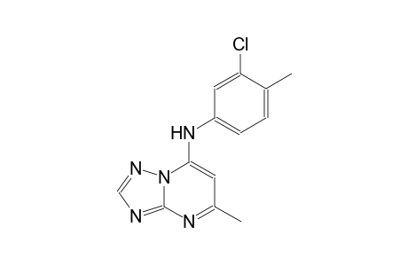 N-(3-chloro-4-methylphenyl)-5-methyl[1,2,4]triazolo[1,5-a]pyrimidin-7-amine