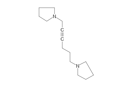 1,1'-(2-hexynylene)dipyrrolidine