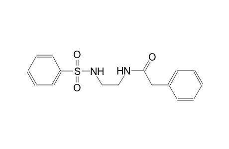 benzeneacetamide, N-[2-[(phenylsulfonyl)amino]ethyl]-