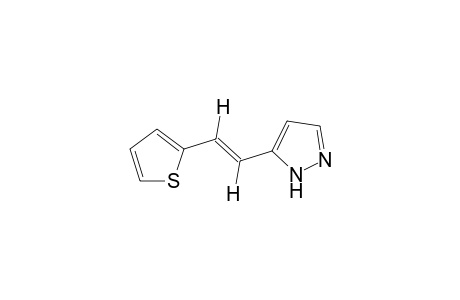 5-[trans-2-(2-THIENYL)VINYL]PYRAZOLE