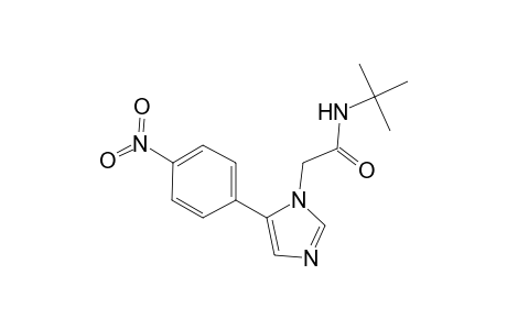 Acetamide, N-(1,1-dimethylethyl)-2-[5-(4-nitrophenyl)-1-imidazolyl]-