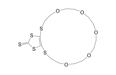 5,8,11,14,17-pentaoxa-2,20,22,24-tetrathiabicyclo[19.3.0]tetracos-1(21)-ene-23-thione