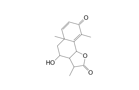 Naphtho[1,2-b]furan-2,8(3H,4H)-dione, 3a,5,5a,9b-tetrahydro-4-hydroxy-3,5a,9-trimethyl-, [3S-(3.alpha.,3a.alpha.,4.alpha.,5a.beta.,9b.beta.)]-