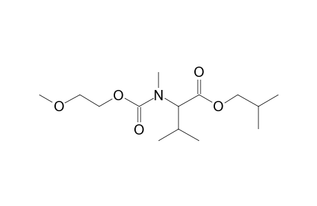 Valine, N-methyl-N-(2-methoxyethoxycarbonyl)-, isobutyl ester