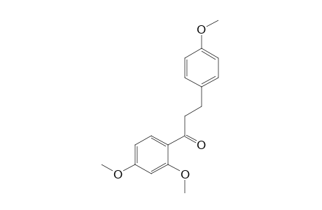 2',4'-dimethoxy-3-(p-methoxyphenyl)propiophenone