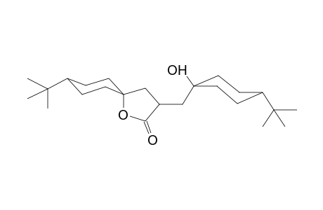 3-(1-HYDROXY-4-TERT-BUTYLCYCLOHEXYL)METHYL-8-TERT-BUTYL-1-OXASPIRO[4.5]DECAN-2-ONE