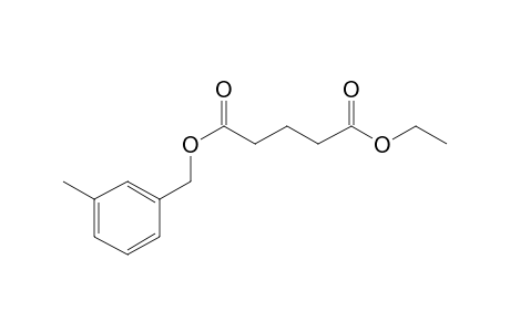 Glutaric acid, ethyl 3-methylbenzyl ester