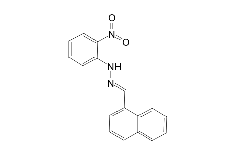1-napthaldehyde, (o-nitrophenyl)hydrazone