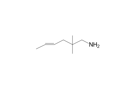 2,2-Dimethylhex-4-enylamine