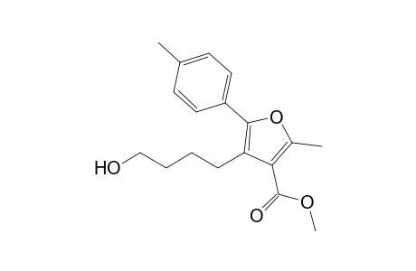 Methyl 4-(4-hydroxybutyl)-2-methyl-5-(4-methylphenyl)furan-3-carboxylate