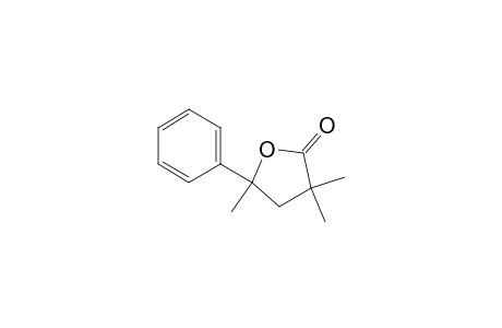 3,3,5-trimethyl-5-phenyl-2-oxolanone