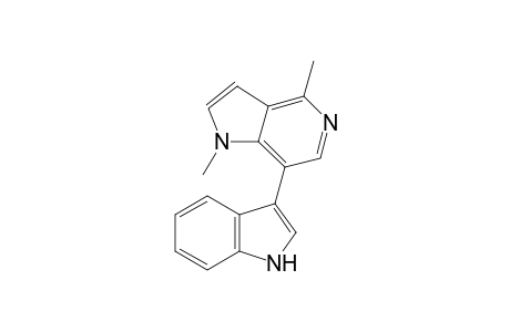 1H-Pyrrolo[3,2-c]pyridine, 7-(1H-indol-3-yl)-1,4-dimethyl-