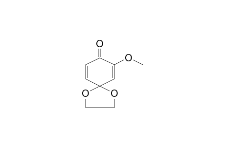 1,4-Dioxaspiro[4.5]deca-6,9-dien-8-one, 7-methoxy-