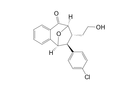 (5R,6S,7R,8S)-6-(4-chlorophenyl)-7-(2-hydroxyehtyl)-5,6,7,8-tetrahydro-9H-5,8-epoxybenzo[7]annulen-9-one