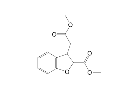 3-(2-keto-2-methoxy-ethyl)-2,3-dihydrobenzofuran-2-carboxylic acid methyl ester