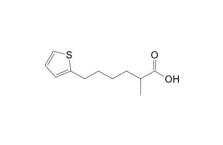 2-Methyl-6-(2-thienyl)hexanoic acid