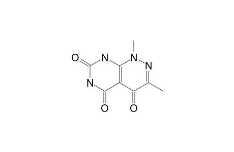 1,3-Dimethylpyrimido[4,5-c]pyridazine-4,5,7(1H,6H,8H)-trione