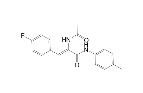 2-propenamide, 2-(acetylamino)-3-(4-fluorophenyl)-N-(4-methylphenyl)-, (2Z)-