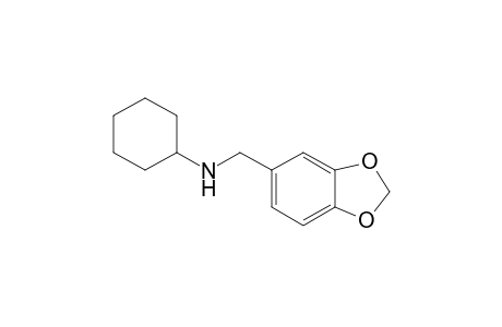 N-cyclohexyl-piperonylamine