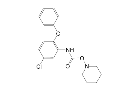 5-chloro-2-phenoxycarbanilic acid, O-piperidino derivative