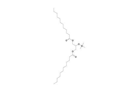 3-(Dodecanoyloxy)-2-[(trimethylsilyl)oxy]propyl laurate