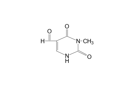 2,4-dioxo-3-methyl-1,2,3,4-tetrahydro-5-pyrimidinecarboxaldehyde