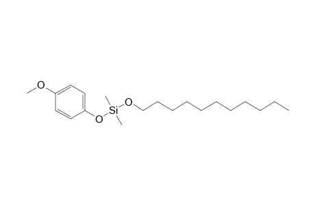 Silane, dimethyl(4-methoxyphenoxy)undecyloxy-