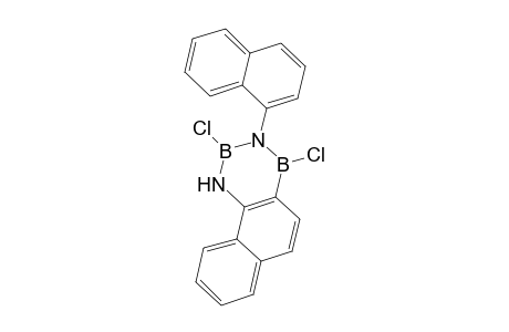 Naphtho[2,1-e]-1,3,2,4-diazadiborine, 2,4-dichloro-1,2,3,4-tetrahydro-3-(1-naphthalenyl)-