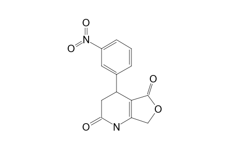 4-(3'-NITROPHENYL)-3,4-DIHYDROFURO-[3,4-B]-PYRIDINE-2,5-(1H,7H)-DIONE