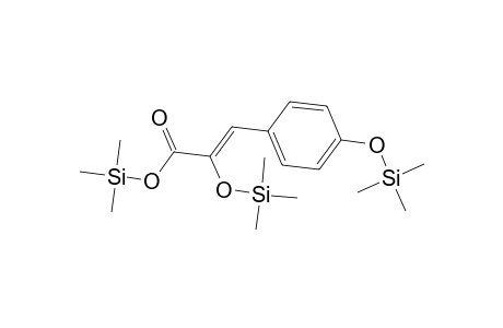 2-Propenoic acid, 2-[(trimethylsilyl)oxy]-3-[4-[(trimethylsilyl)oxy]phenyl]-, trimethylsilyl ester