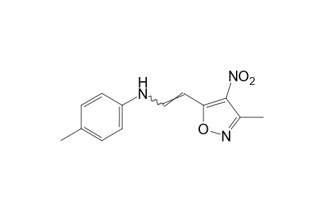 3-methyl-4-nitro-5-[2-(p-toluidino)vinyl]isoxazole