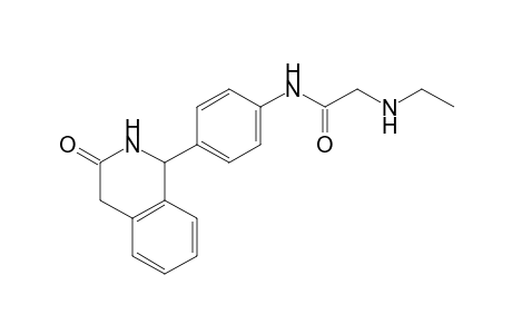 2-(ethylamino)-4'-(3-oxo-1,2,3,4-tetrahydro-1-isoquinolyl)acetanilide
