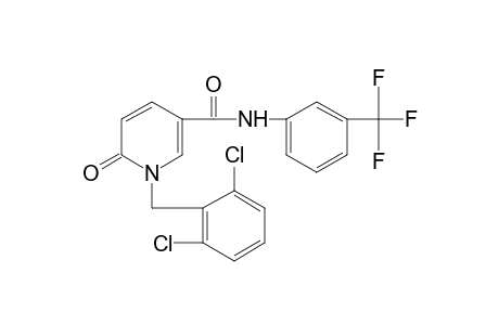 1-(2,6-Dichlorobenzyl)-1,6-dihydro-6-oxo-alpha,alpha,alpha-trifluoro-m-nicotinotoluidide